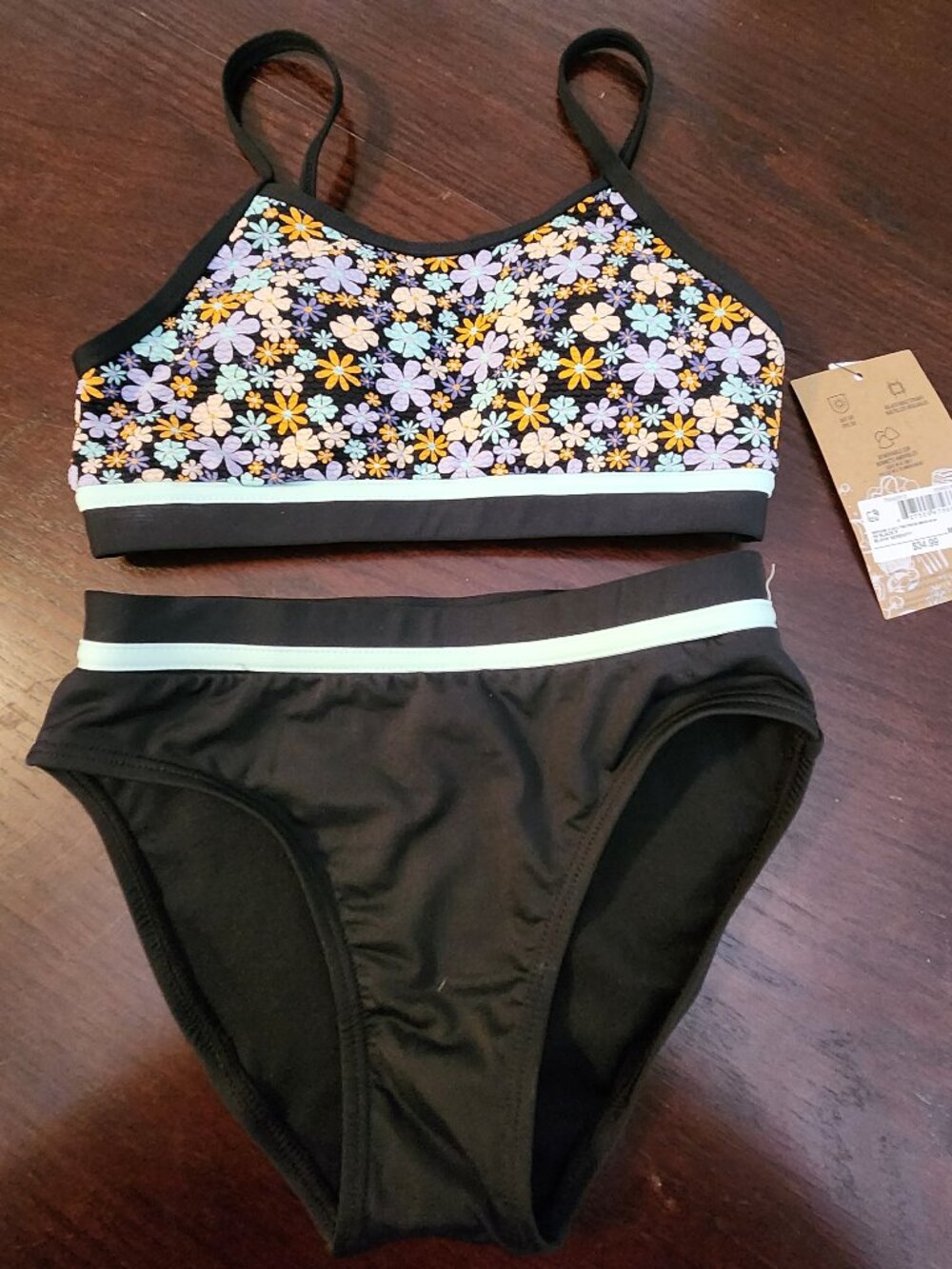 Ripzone Two-Piece Bikini Set - Black Serenity